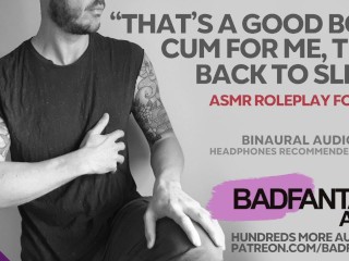 Boyfriend makes you Orgasm Hard before Bed [M4M] [BINAURAL 3D Sound] [ASMR] [erotic Audio for Men]