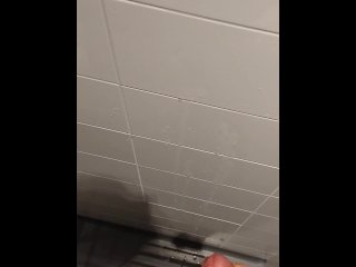 Big Dutch Cock cumming at work