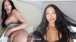exotic beauty latina arrives at my apartment