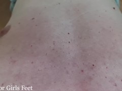 Princess Scarlet Blond - First Trampling with Sandals - 2 Angle Plus Backstage - TRAMPLING - FACE ST