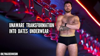 Onbewuste transformatie in date ondergoed