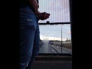Preview 6 of DICKFLASH ABOVE HIGHWAY BRIDGE CAUGHT BY COUPLE