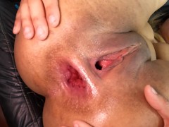 FIRST PRO MOVIE FROM GABRIELLA GUSHI! Watch this cute girl in hardcore sex with anal, gape, cum fart