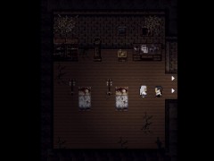 【#03 ヤミヤシキ～八月朔日邸の呪い～ ホラーエロゲ実況】パンツ脱がしてブラとって金髪爆乳ギャルJ○の生おっぱいを両手で揉みまくってしまい・・・(ドットモーションアニメ同人エロゲー)