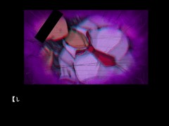 【#03 ヤミヤシキ～八月朔日邸の呪い～ ホラーエロゲ実況】パンツ脱がしてブラとって金髪爆乳ギャルJ○の生おっぱいを両手で揉みまくってしまい・・・(ドットモーションアニメ同人エロゲー) 5/16