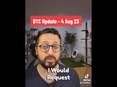 Bitcoin price update 4th August 2023 with stepsister