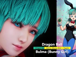 Dragon Ball - Bulma (Bunny Meisje) × Vegeta - Lite-versie