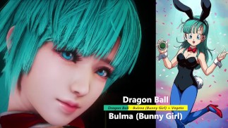 Dragon Ball - Bulma (Bunny Girl) × Vegeta - Lite Version