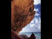 Preview 4 of Cought on cam while I’m sucking his dick in a public beach