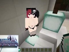 Minecraft マイクラでえっちしてみた　マインクラフト　手元動画 エロ セックス