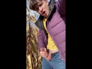 Preview 4 of The ART of the SOLO MALE ORGASM - the Hottest Outdoor Cum Compilation / naughty / top / big load