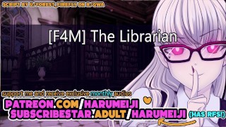 [f4m] The Librarian [Public] [Risky] [Creampie] [Strangers to Lovers] | Erotic Audio Roleplay