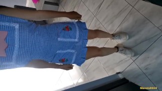 I OFFER my MEXICAN MAID to let herself be fucked and she ACCEPTS