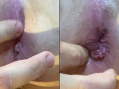 In my ass…