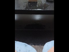 Pissing on table - Screenshot 11 of 16 - Public