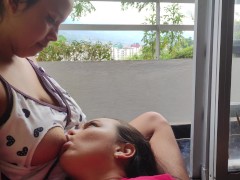 Breastfeeding Esther! How sweet!