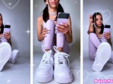 FEMDOM & FINDOM Fantasy: Paypig & Sneaker Fetish - Goon Paypig Feet Soles Petite Domme Cute