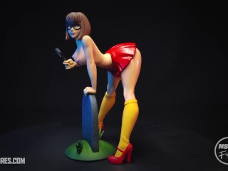 Velma Dinkley - Silhouette En Résines Scooby Doo
