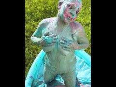 Mistress' Outdoor Messiness (Pies and Cake Batter