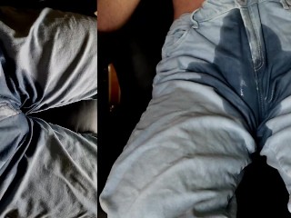 POV: 2 ÂNGULOS! - Molhar Jeans Azuis Em Uma Cadeira | TEASER