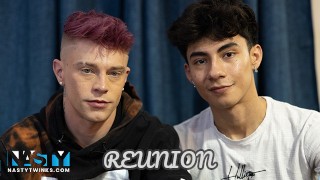 NastyTwinks - Reunion - Luca Ambrose returns home to Harley Xavier, They Can't Help But Fuck