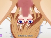 Preview 3 of Busty glasses babe gets her doggystyle position with her lover | Anime Hentai 1080p