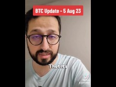 Bitcoin price update 5th August 2023 with stepsister