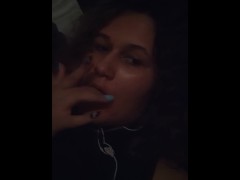 Sexy witch masterbation video