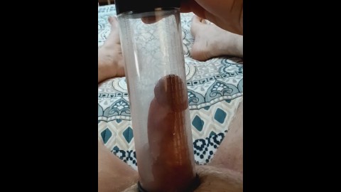 was bringt die penispumpe Using Penis Pump Porno Videos