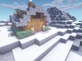 house, minecraft, sfw, 60fps