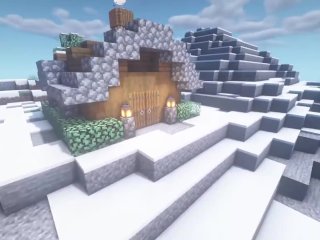 tutorial, house, snow, small