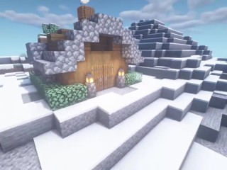 Comment Construire Une Petite Maison Snow Biom Dans Minecraft