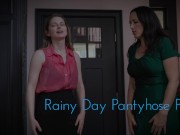 Preview 2 of Rainy Day Pantyhose Play (trailer)