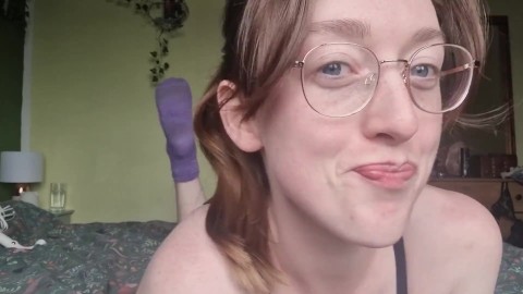 Gentle Cum in mouth JOI - Fluffy Socks