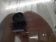 Preview 5 of He sees me under the shower and come fuck me hard to end up in creampie