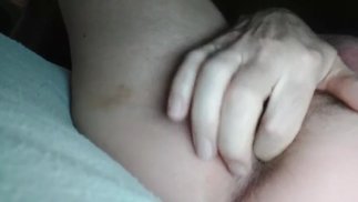 Love massaging my ass hole