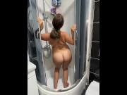 Preview 4 of Slutty Mom Taking Shower