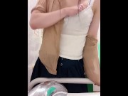 Preview 6 of Japanese Shemale Public Toilet Masturbation