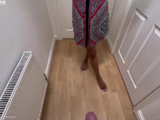 Pakistani Aaliyah Yasin gets fucked on the couch by DirtySpringbok and receives creampie