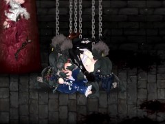 【H GAME】魔女は復讐の夜に♡拘束アニメーション① エロアニメ - Screenshot 1 of 16 - 巨乳