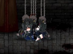 【H GAME】魔女は復讐の夜に♡拘束アニメーション① エロアニメ - Screenshot 2 of 16 - Hentai