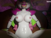 Preview 2 of Pov glam rock Chica fucks in her room after closing Fnaf porn