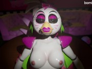 Preview 3 of Pov glam rock Chica fucks in her room after closing Fnaf porn