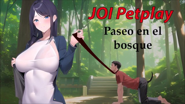 Watch Bondage Video:JOI Anal Petplay, te saco a pasear con correa.