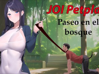 JOI Anal Petplay, Te Saco a Pasear Con Correa.