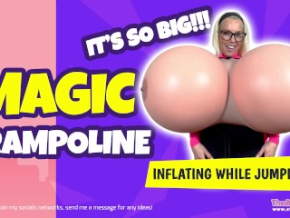 Magische Trampoline Inflatie! VOORBEELD