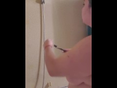 Showering and Brushing my Teeth!