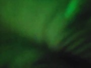 Preview 5 of BBC masturbation under green lighting. Moaning and Cumshot ;)