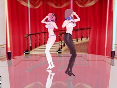 【KKS／MMD】【「Girls」【MARiA[ﾒｲﾘｱ]×Easy Pop】】 中野二乃 中野三玖【五等分の花嫁 】
