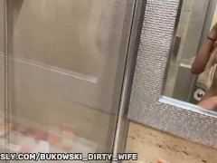 Sex vlog from real couple, shaving cock part 1